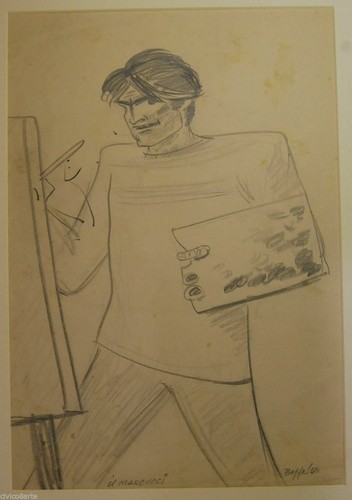 Drawing bozzetto disegno - disegno, su