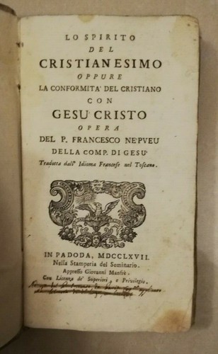 Spirito del cristianesimo - del,