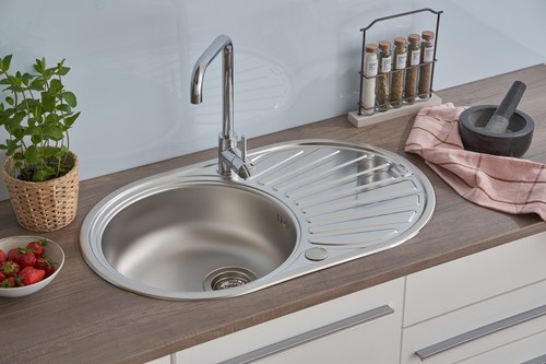 Acciaio inox lavello - lavello, incasso