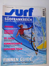 RIVISTA SURF 9/00. CONTROLLO CORPO, MANIGLIA INFERIORE, LAVAGGIO A MANO, RAIL GRAB, RIGIDO MAN