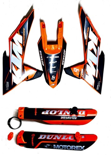 Plastiche carena ktm 450 smr - plastiche,