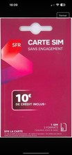 Carte SIM SFR Sans Engagement