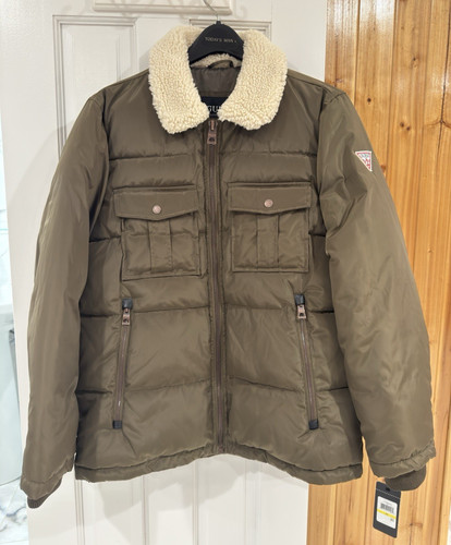 Nuovo guess giacca puffer uomo - giacca,