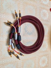 ✅Coppia Di Cavi Audio Per Diffusori e Amplificatori-  ALTA QUALITÀ???