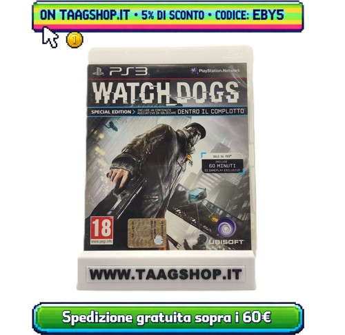 Watch dogs ps3 - dogs, pal