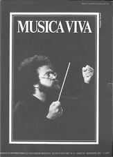 MUSICA VIVA N.11 - NOVEMBRE 1983