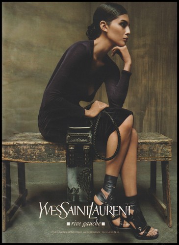 Scarpe tacchi alti ysl stampa - scarpe,