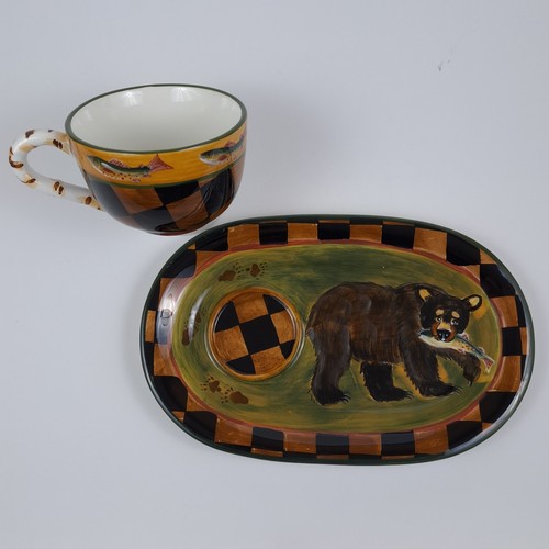 Set piatti tazze snack zrike - e,