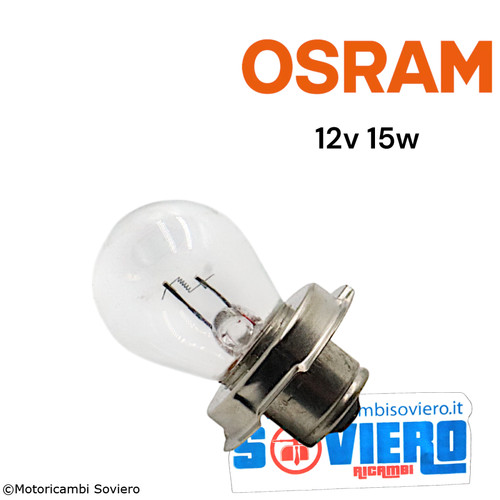 Lampadina osram 12v 15w p26s - lampadina,