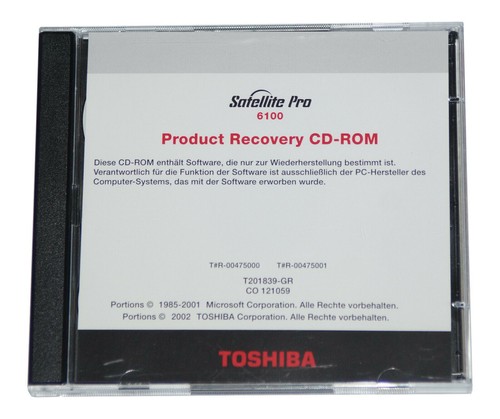 Recupero prodotto - cd,