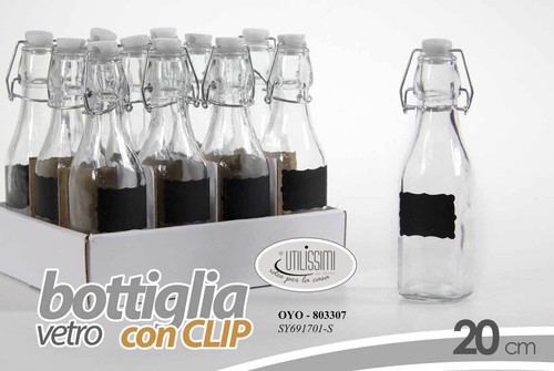 Pezzi bottiglia etichetta - 12,