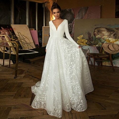 Abito sposa manica - abito,