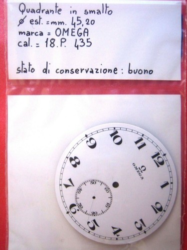 Quadrante orologio smalto - quadrante,