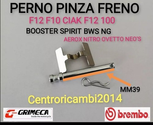 Perno pinza freno grimeca - perno,