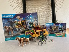 725⚜️Playmobil Scooby-Doo ! Histoires Au Far West Réf 70364 Avec Boite D'origine