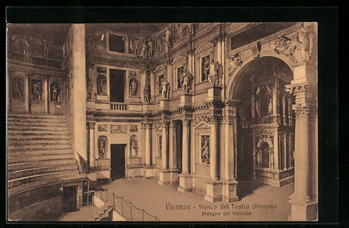 Vicenza fianco del teatro - del,
