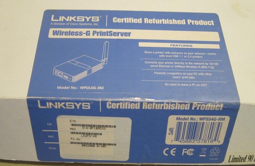 Cisco linksys wireless - linksys, print