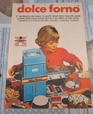 Inserto pubblicitario advertising 1975 foglietto Dolce forno Harbert