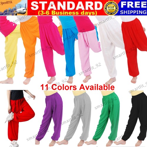 Pantaloni lunghi harem larghi