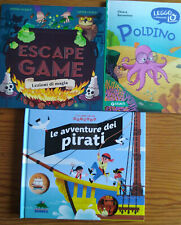 LOTTO 3 LIBRI PER BAMBINI DA 6 a 8 ANNI - NUOVI-Reglo Natale