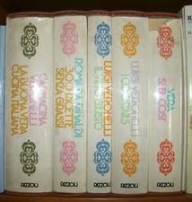 LUIGI VERONELLI VERA ROMILDA RINALDI COFANETTO 5 VOLUMI RIZZOLI CUCINA