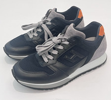 Hogan stripe leather sneaker - h-stripe,