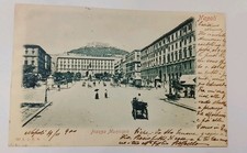 Cartolina Napoli Piazza