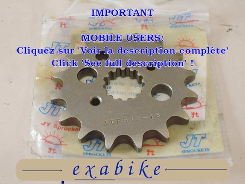 Pignon sortie boite pour - de,