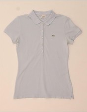 Polo donna LACOSTE EU 40 blu