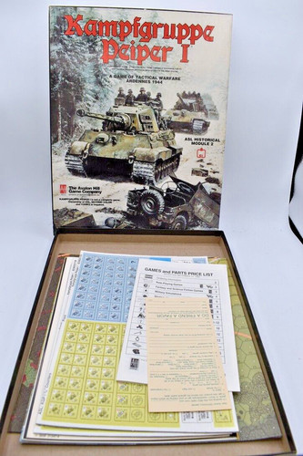Avalon hill squad leader - hill,