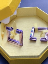 Orecchini a cerchio Swarovski