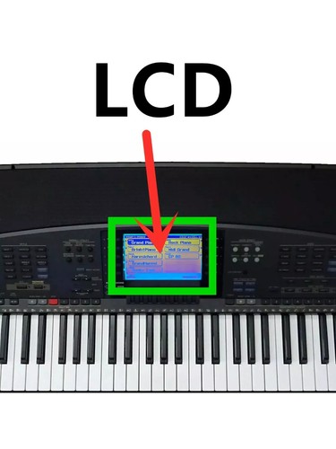 Lcd adatto per yamaha - lcd,