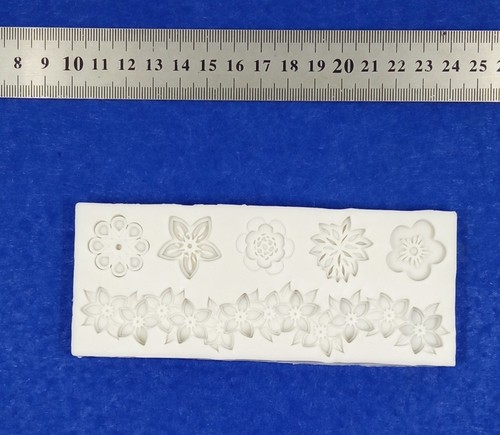 1pz stampo silicone fiore