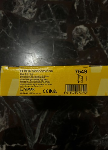 Elvox videocitofonia kit due - elvox,