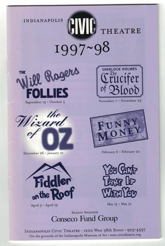 Playbill mago oz - playbill, il