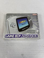 Nintendo Gameboy Advance GBA Console Videogiochi Edizione Limitata Platino SCATOLA