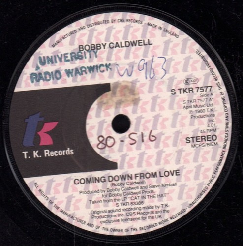 Bobby caldwell coming - caldwell,