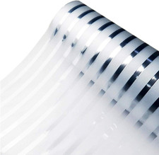 Pellicola Vetri Finestre 44.5 X 200Cm Righe Adesivi Privacy, Autoadesive anti UV