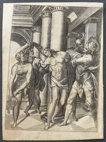 Stampa antica crocifissione - stampa,