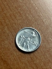 Moneta repubblica Italiana 50