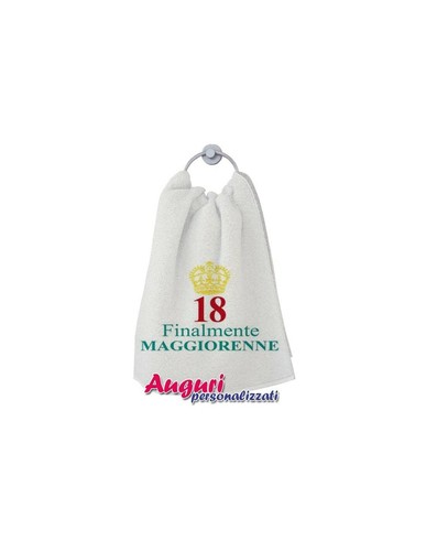 Asciugamano anni finalmente - 18,
