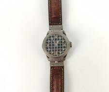 OROLOGIO MILITARE WINTEX AZIMUT IN ACCIAIO BRUNITO CON BUSSOLA VINTAGE