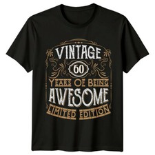 T-shirt uomo vintage 60 anni