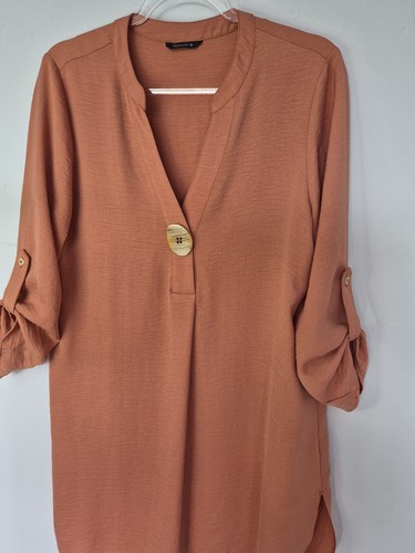 Top estivo roman donna corallo - top,