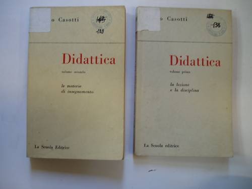 Didattica casotti - , vol)