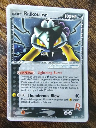 Pokemon rocket raikou ex - pokemon,