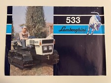 LAMBORGHINI 533 catalogo trattori anni ’80 da collezione