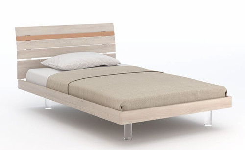 Letto matrimoniale legno - letto,