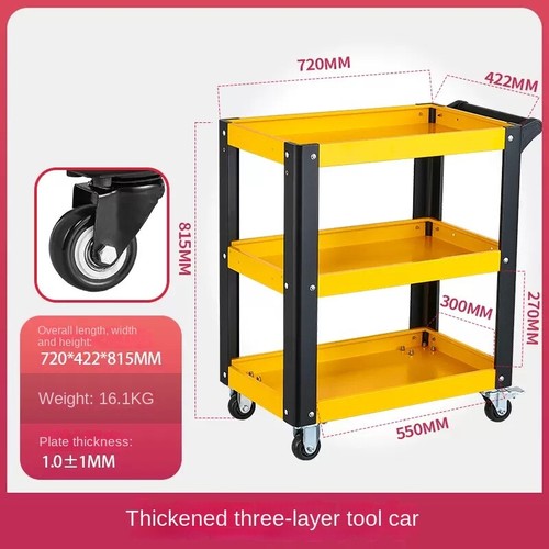 Carrello ripiani ispessiti - ripiani,