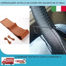 COPRIVOLANTE in pelle da